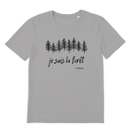 T-shirt bio unisex "JE SUIS LA FORET" sapin