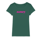 T-shirt bio femme "NATURE" pop