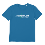 T-shirt bio unisex "MAGNETIK.ART" éclair vert