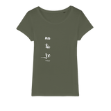 T-shirt bio femme "NATURE" vertical grand