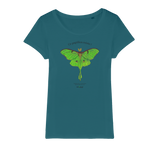 T-shirt bio femme "CE PAPILLON EXISTE"