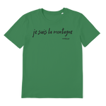 T-shirt bio unisex "JE SUIS LA MONTAGNE"