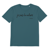 T-shirt bio unisex "JE SUIS LA NATURE"