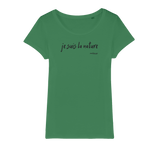 T-shirt bio femme "JE SUIS LA NATURE"