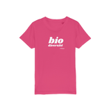 T-shirt bio enfant "BIO DIVERSITE" blanc