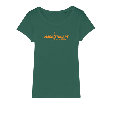 T-shirt bio femme "MAGNETIK.ART" orange