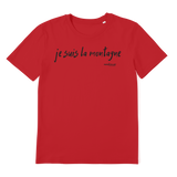 T-shirt bio unisex "JE SUIS LA MONTAGNE"