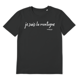 T-shirt bio unisex "JE SUIS LA MONTAGNE"