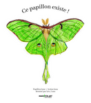 T-shirt bio enfant "CE PAPILLON EXISTE"