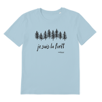 T-shirt bio unisex "JE SUIS LA FORET" sapin