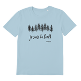 T-shirt bio unisex "JE SUIS LA FORET" sapin