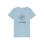 T-shirt bio enfant "JE SUIS LE CLIMAT" soleil