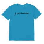 T-shirt bio unisex "JE SUIS LA RIVIERE"