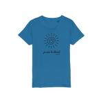 T-shirt bio enfant "JE SUIS LE CLIMAT" soleil