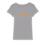 T-shirt bio femme "MAGNETIK.ART" orange