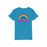 T-shirt bio enfant "NATURE & ARC-EN-CIEL" pop grand