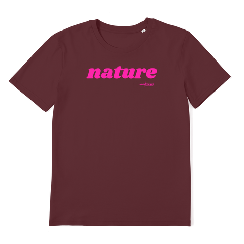 T-shirt bio unisex "NATURE" pop