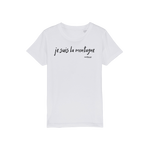 T-shirt bio enfant "JE SUIS LA MONTAGNE"