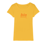 T-shirt bio femme "BIO DIVERSITE" orange