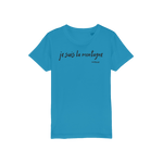 T-shirt bio enfant "JE SUIS LA MONTAGNE"