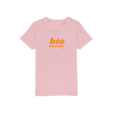 T-shirt bio enfant "BIO DIVERSITE" orange