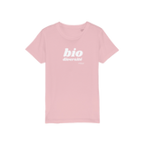 T-shirt bio enfant "BIO DIVERSITE" blanc