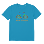 T-shirt bio unisex "ENERGIE RENOUVELABLE" vélo vert