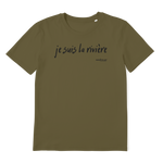 T-shirt bio unisex "JE SUIS LA RIVIERE"