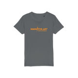 T-shirt bio enfant "MAGNETIK.ART" orange