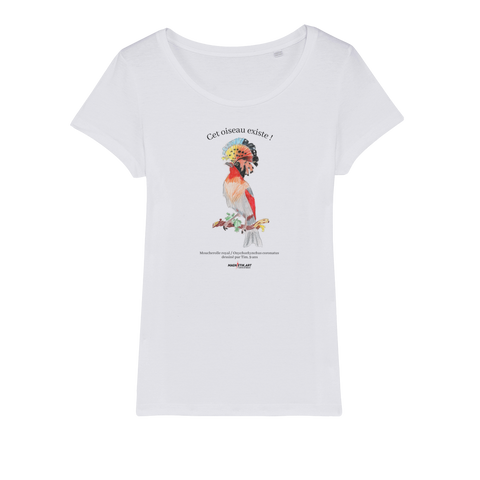 T-shirt bio femme "CET OISEAU EXISTE"